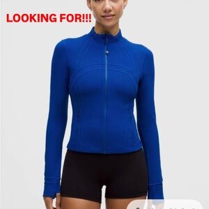 LOOKING FOR RIVERSIDE DEFINE JACKET SIZE 0(PLEASE MESSAGE ME IF U HAVE)